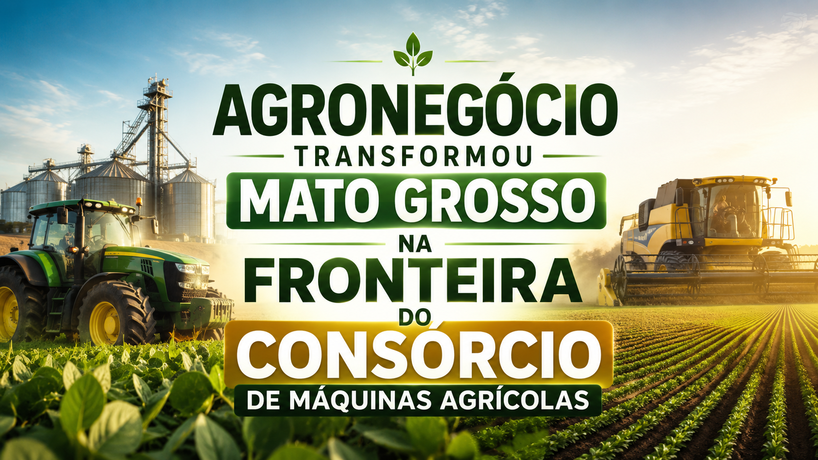 Como o Agronegócio Transformou Mato Grosso na Fronteira do Consórcio de Máquinas Agrícolas