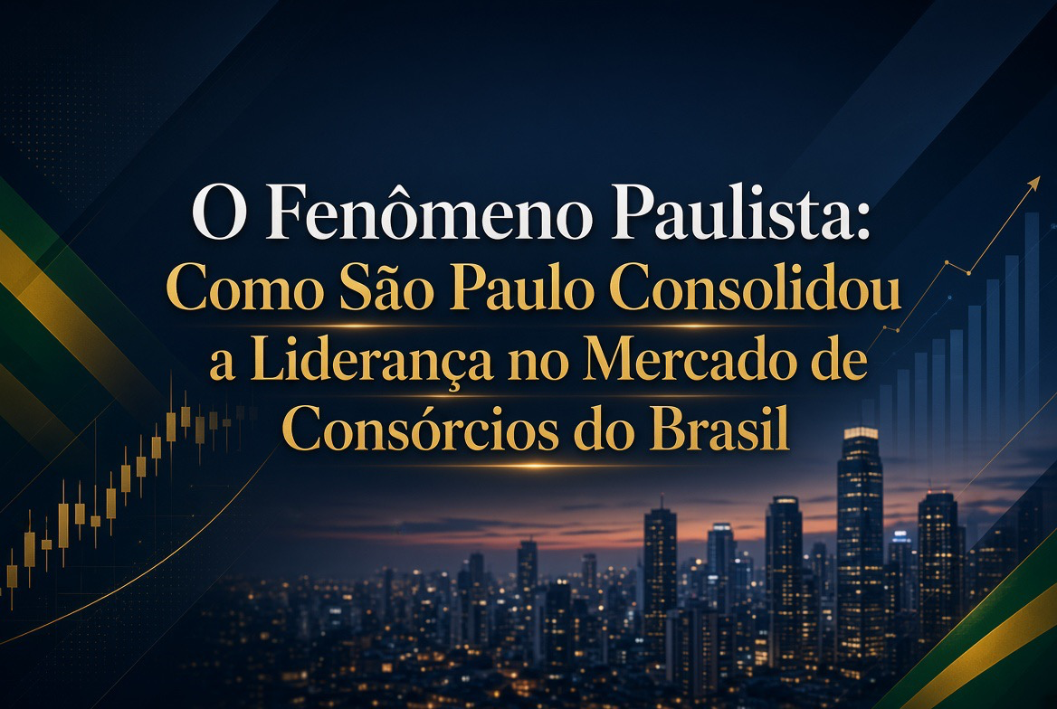 O Fenômeno Paulista: Como São Paulo Consolidou a Liderança no Mercado de Consórcios do Brasil